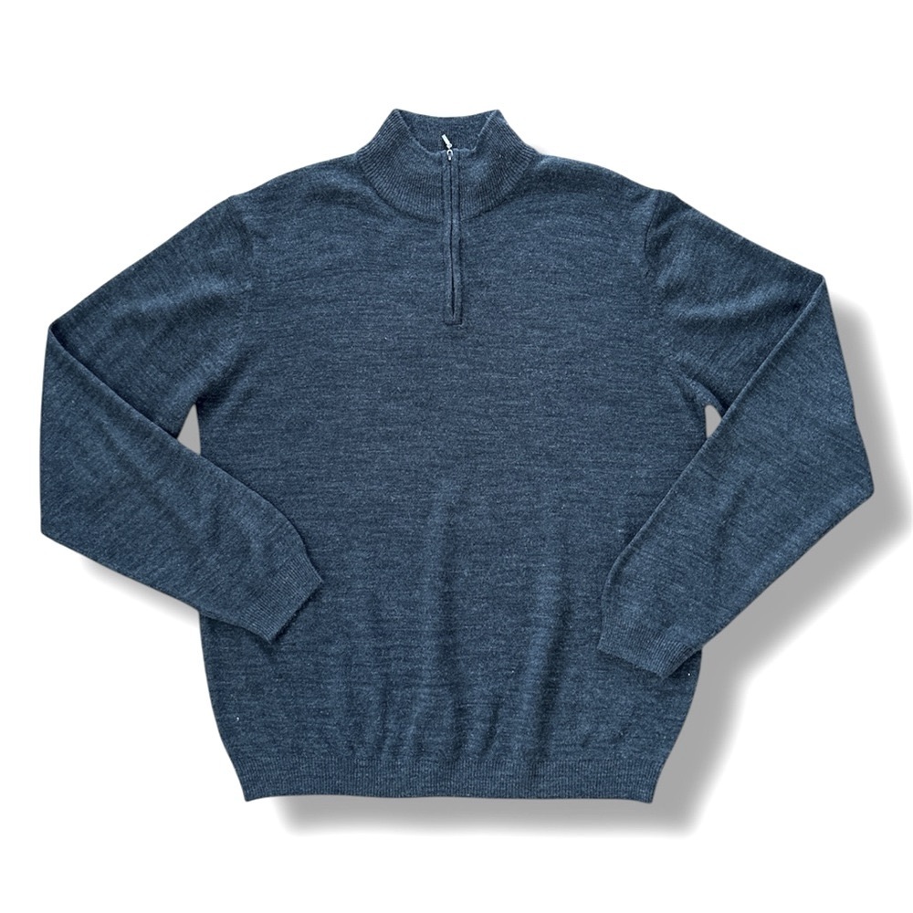 Vroom & Dreesmann Sweater Black Label Collection Mock Neck Men’s
